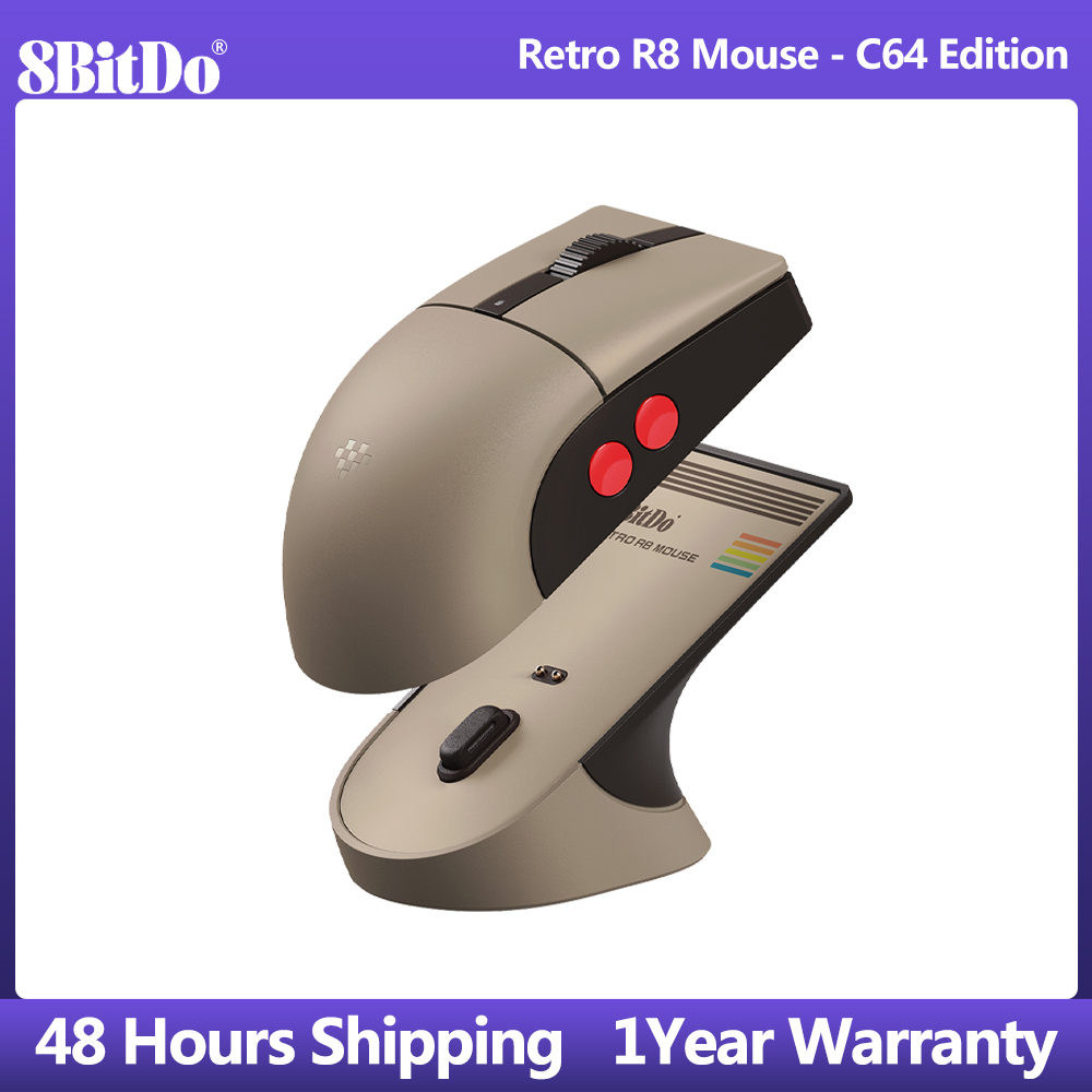 Gaming Accessories Retro - Mouse Gaming Wireless 8BitDo Retro R8