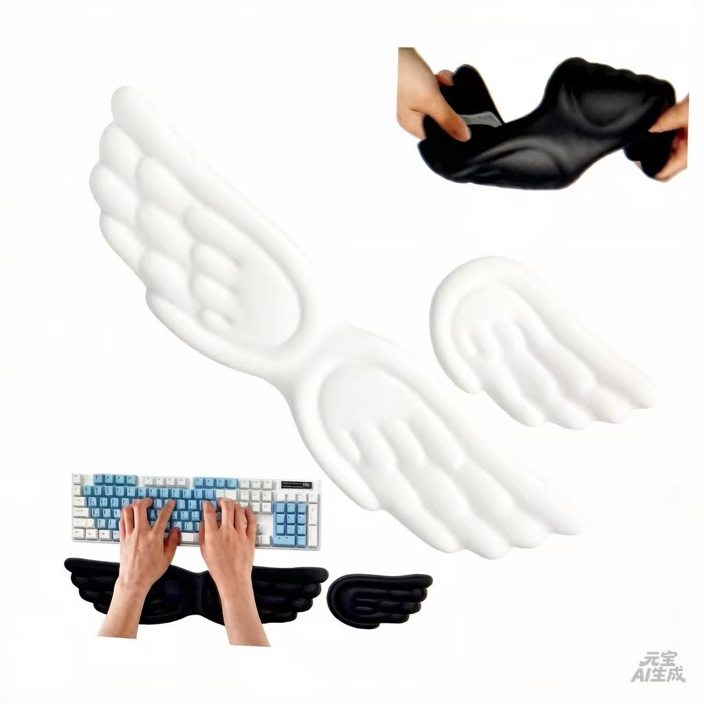 Gaming Accessories Girls - Set Tappetino Mouse con Poggiapolsi Ergonomico