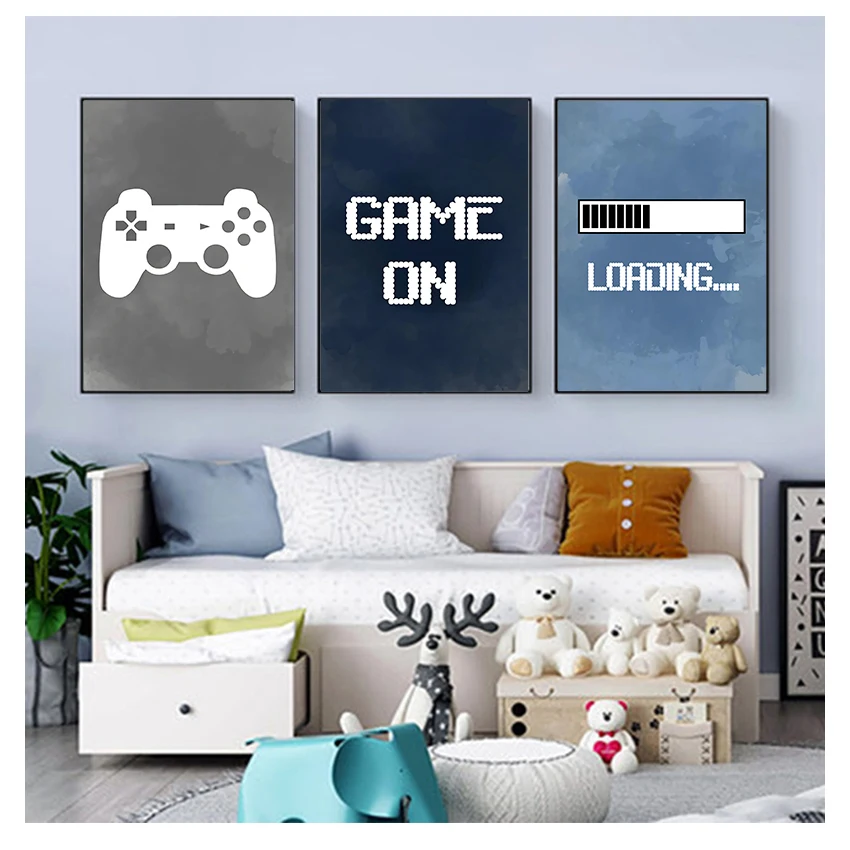 Gaming Accessories Decor - Decorazioni da Parete per Camerette di