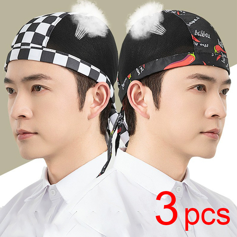 Gaming Kitchen Accessories - Cappello da Cuoco Traspirante in Rete,
