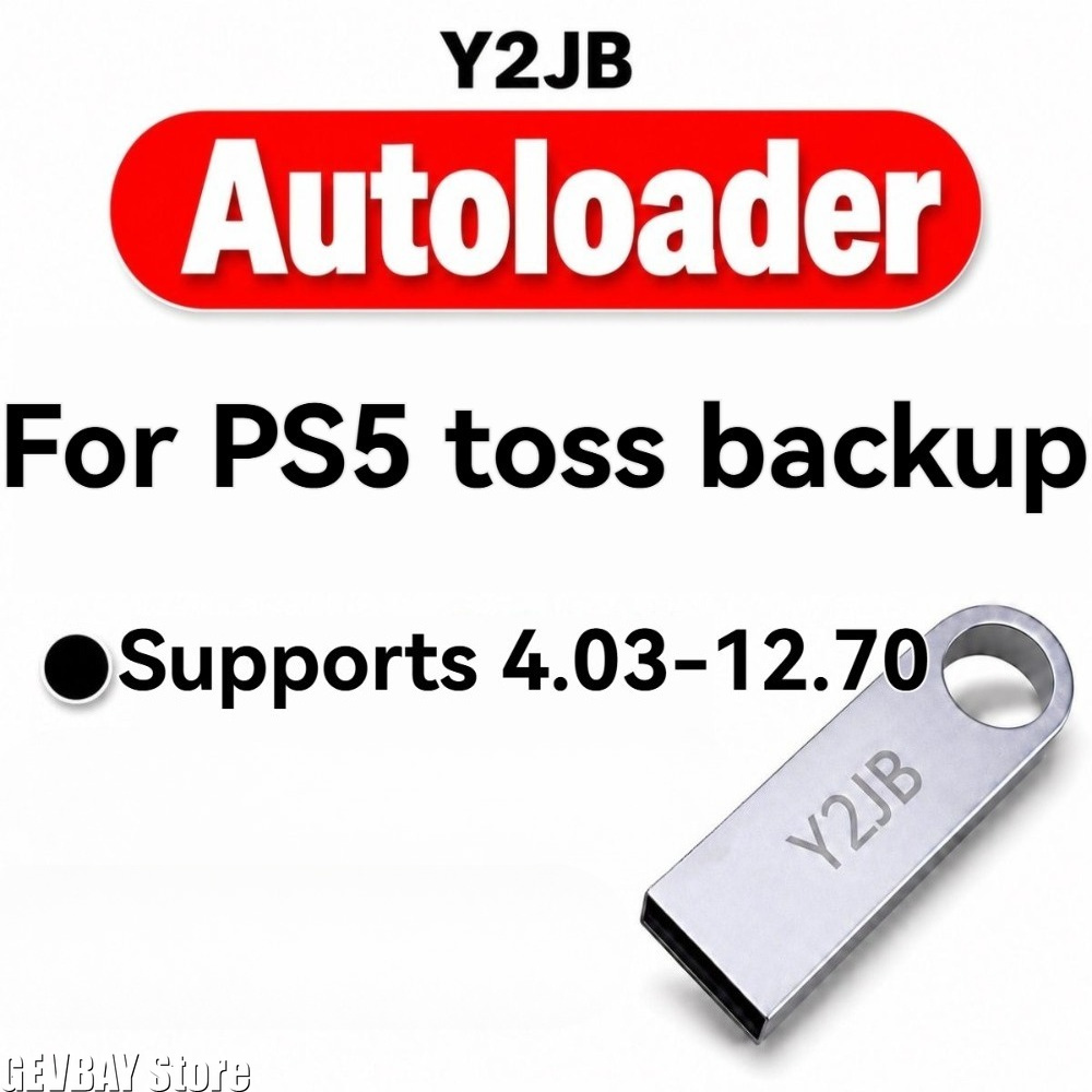 Gaming Accessories Kit - Nuovo per PS5 4.03-12.70 Y2JB: Chiavetta
