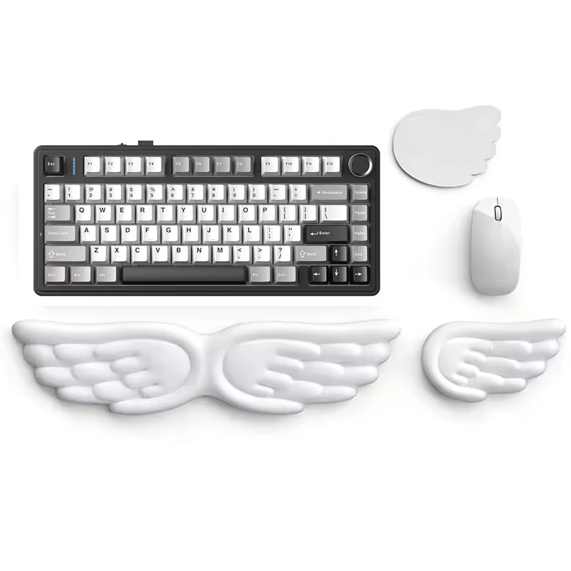Gaming Accessories Girls - Poggiapolsi per tastiera e mouse meccanici,
