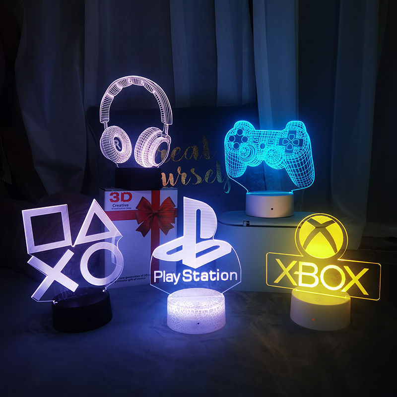 Accessories For Your Gaming Room - Lampada, Luce Notturna, Lampada da Tavolo
