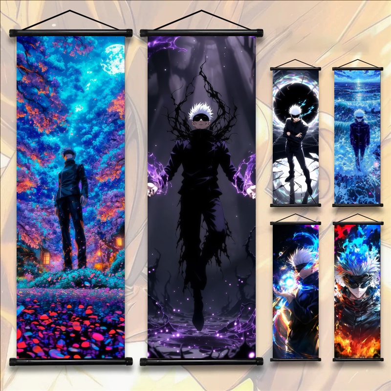Gaming Accessories Decor - Poster in Tessuto di Jujutsu Kaisen