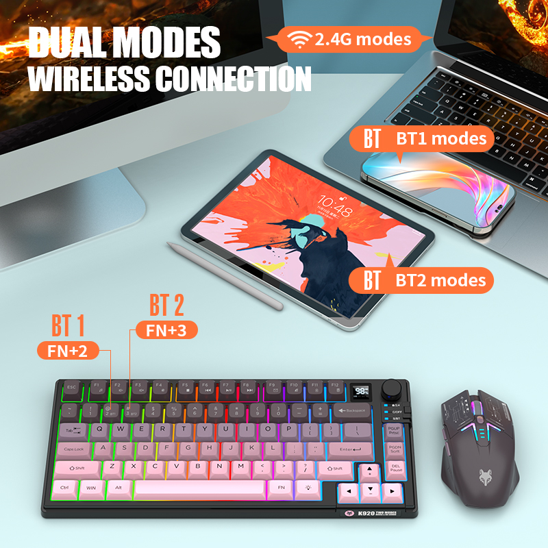 Combo Tastiera e Mouse Wireles - Gaming Accessories Combo recensione e prezzo