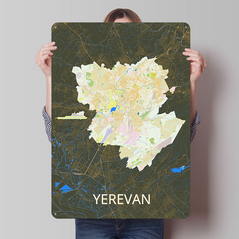 Poster in Latta con Mappa dell - Gaming Accessories Retro recensione e prezzo
