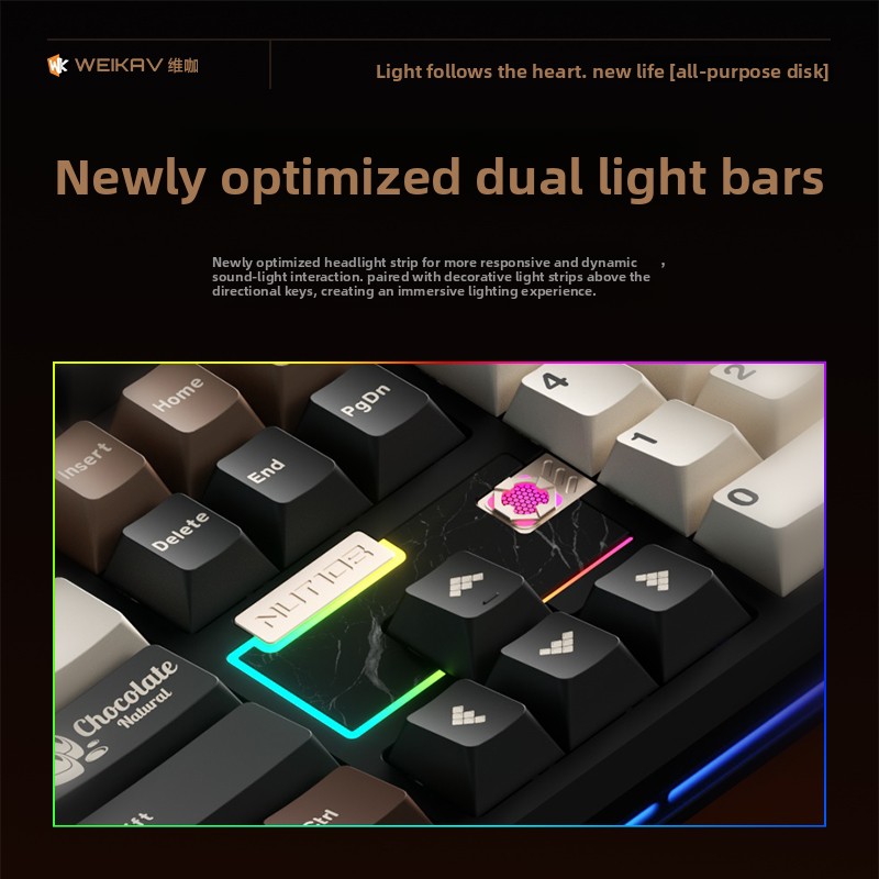 Tastiera Meccanica WEIKAV NUT1 - Gaming Accessories Kit recensione e prezzo