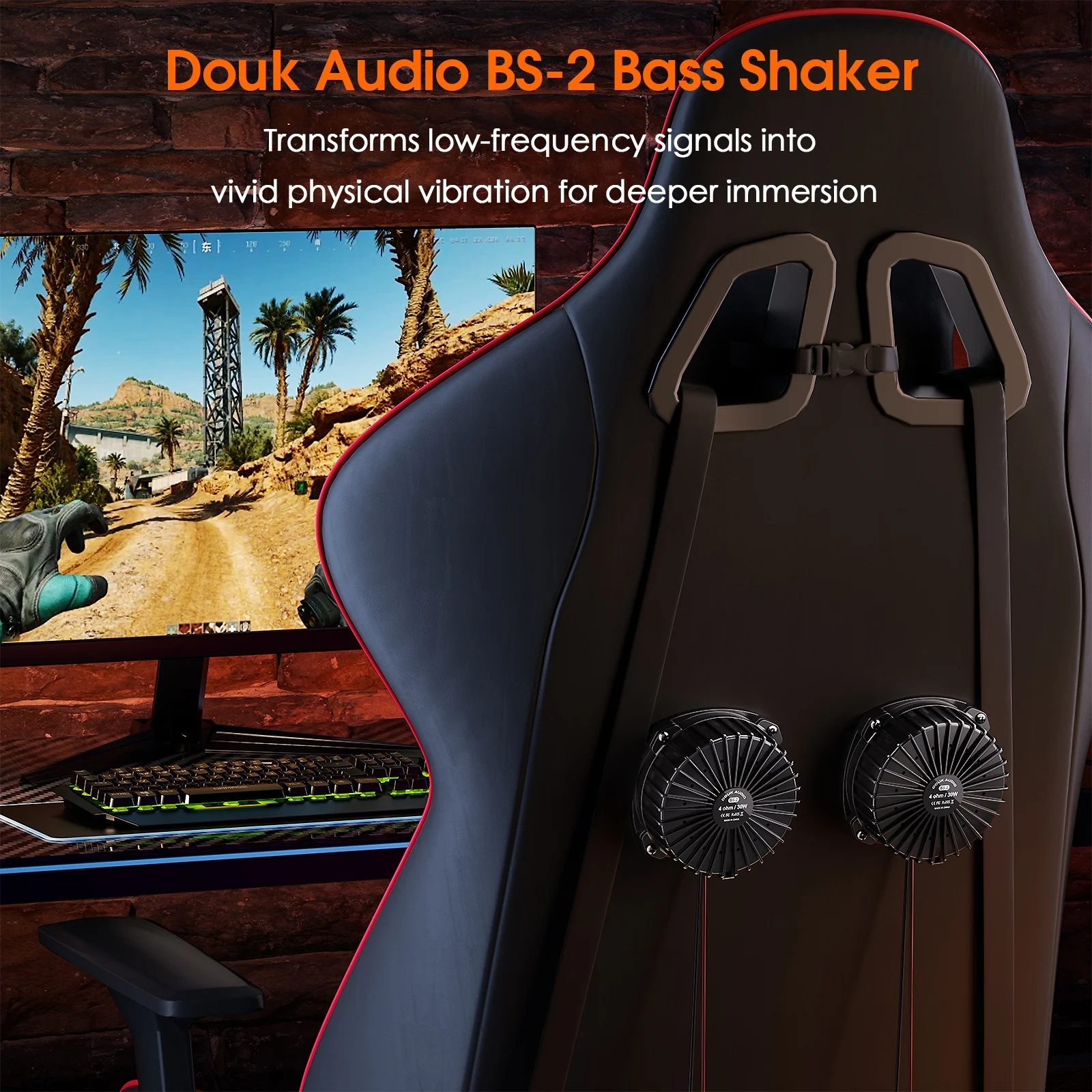 Douk Audio BS-2 30W 4Ω Bass Sh - Gaming Accessories Kit recensione e prezzo