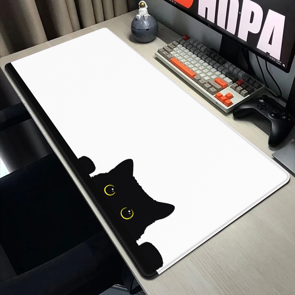 Funny black cat Mouse Pads Cut - Gaming Accessories Companies recensione e prezzo