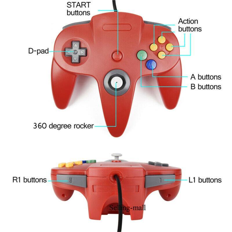 Controller N64 Classico USB ca - Gaming Accessories Retro recensione e prezzo
