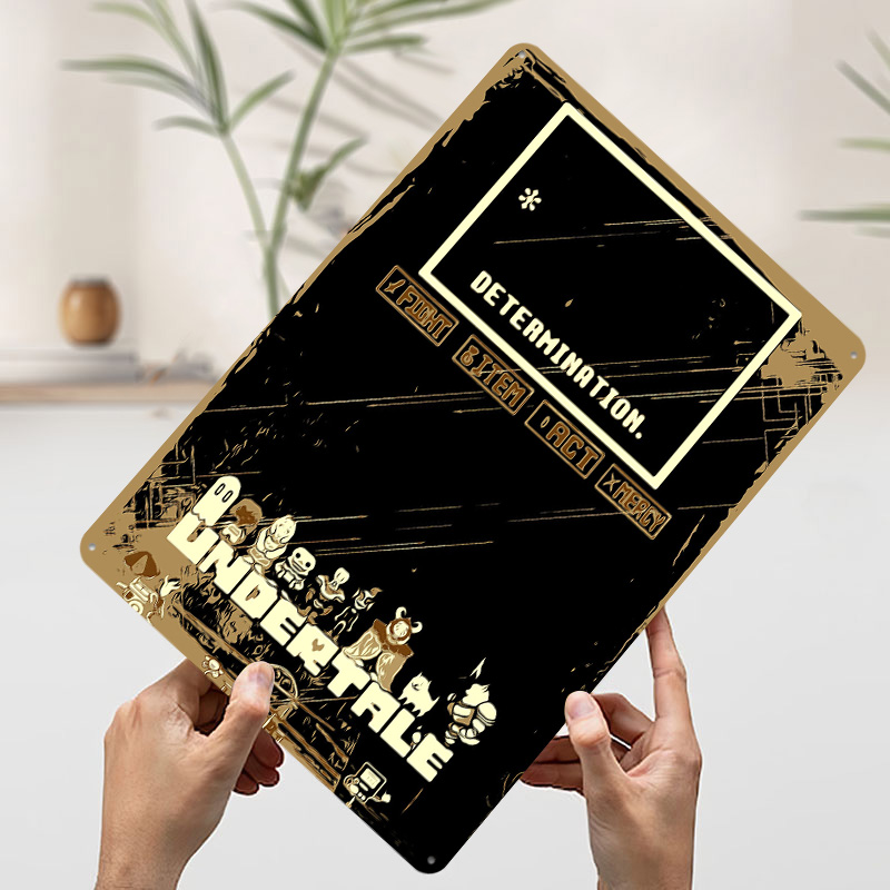 Poster in Metallo Undertale, A - Gaming Accessories Retro recensione e prezzo