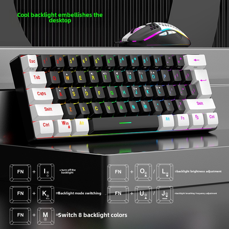 Set Tastiera e Mouse Gaming RG - Gaming Accessories Combo recensione e prezzo