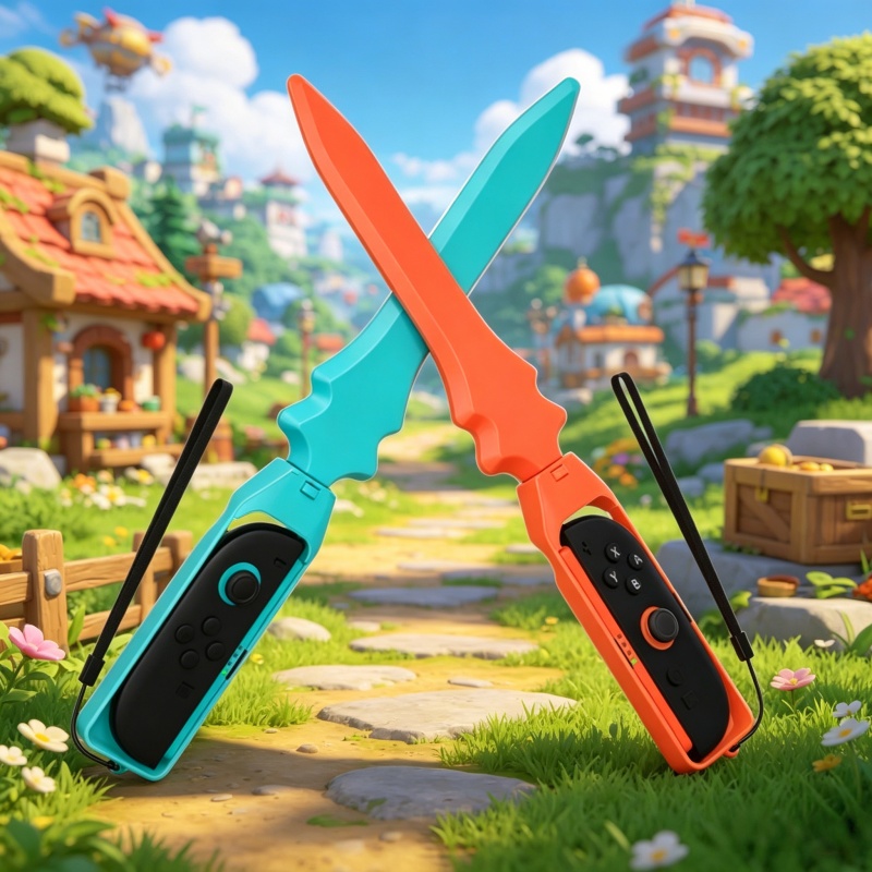 2 Impugnature a Forma di Spada - Gaming Kit Accessories Nintendo Switch recensione e prezzo